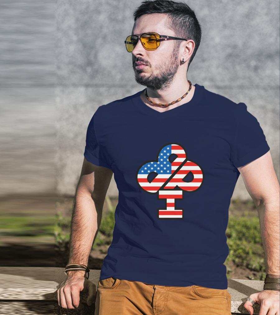 IDubbbz American Flag Logo IBP Merch T-Shirt