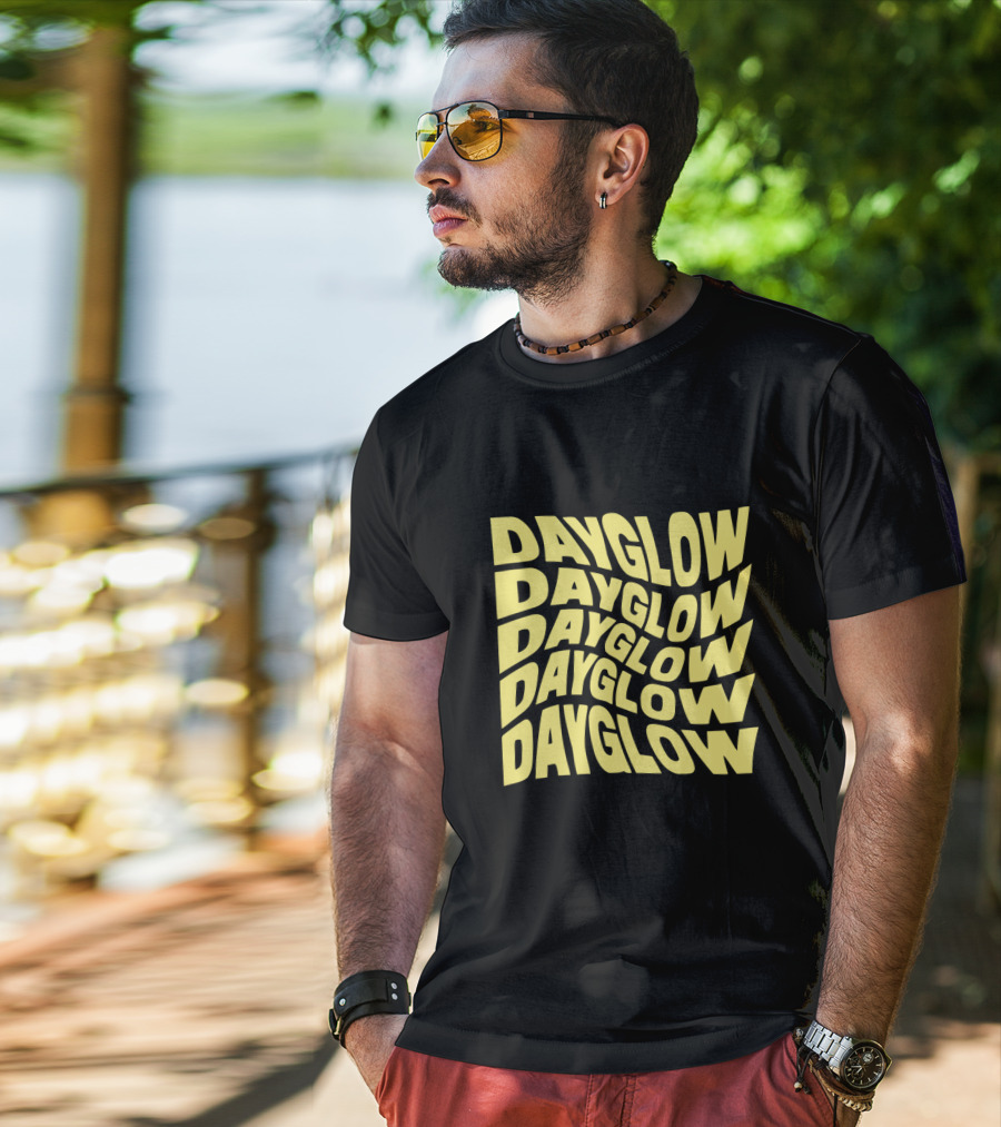 Dayglow Repeated T-Shirt