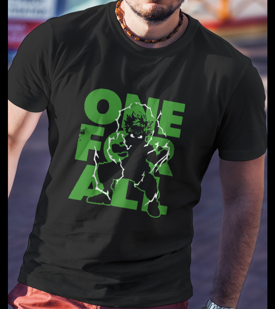 One For All My Hero Academia Midoriya Izuku T-Shirt