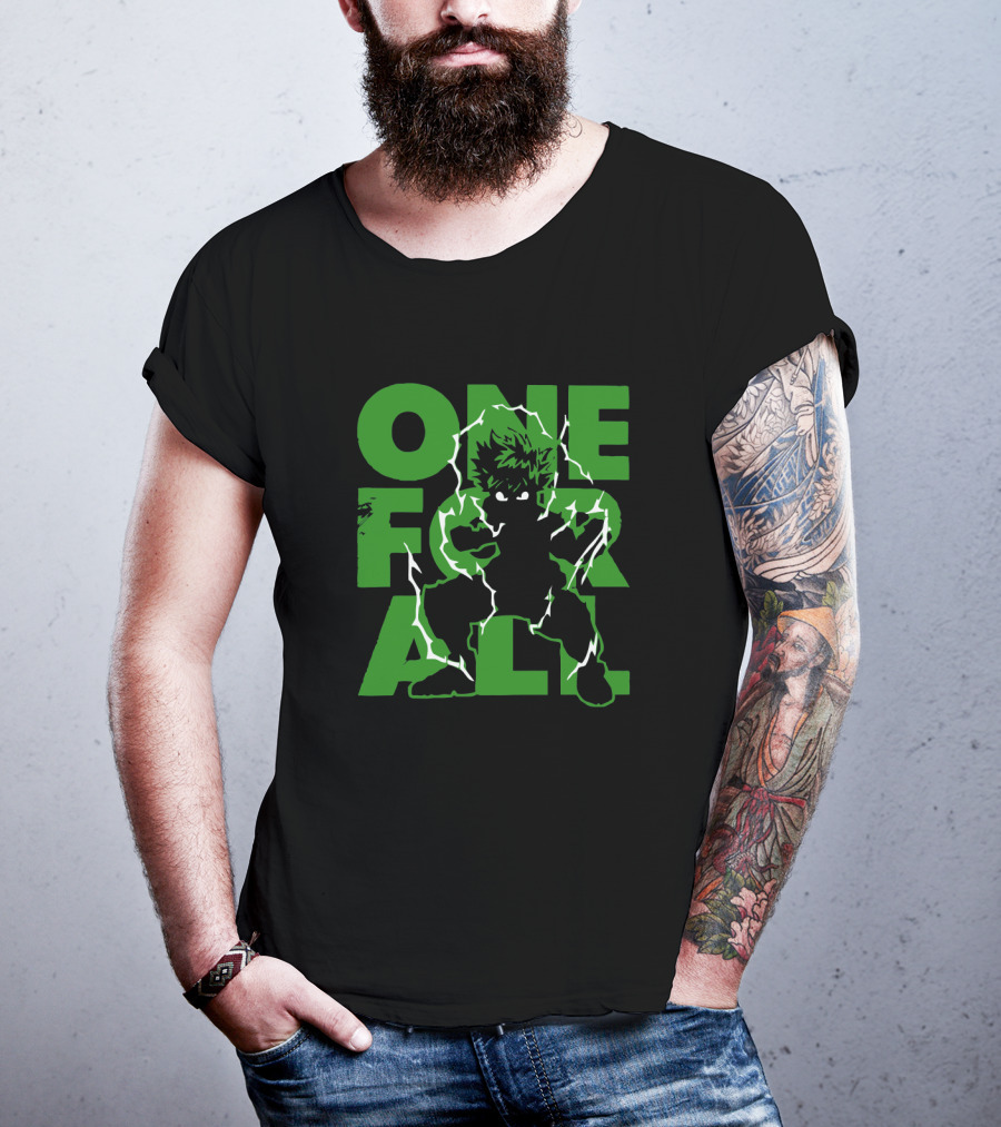 One For All My Hero Academia Midoriya Izuku T-Shirt