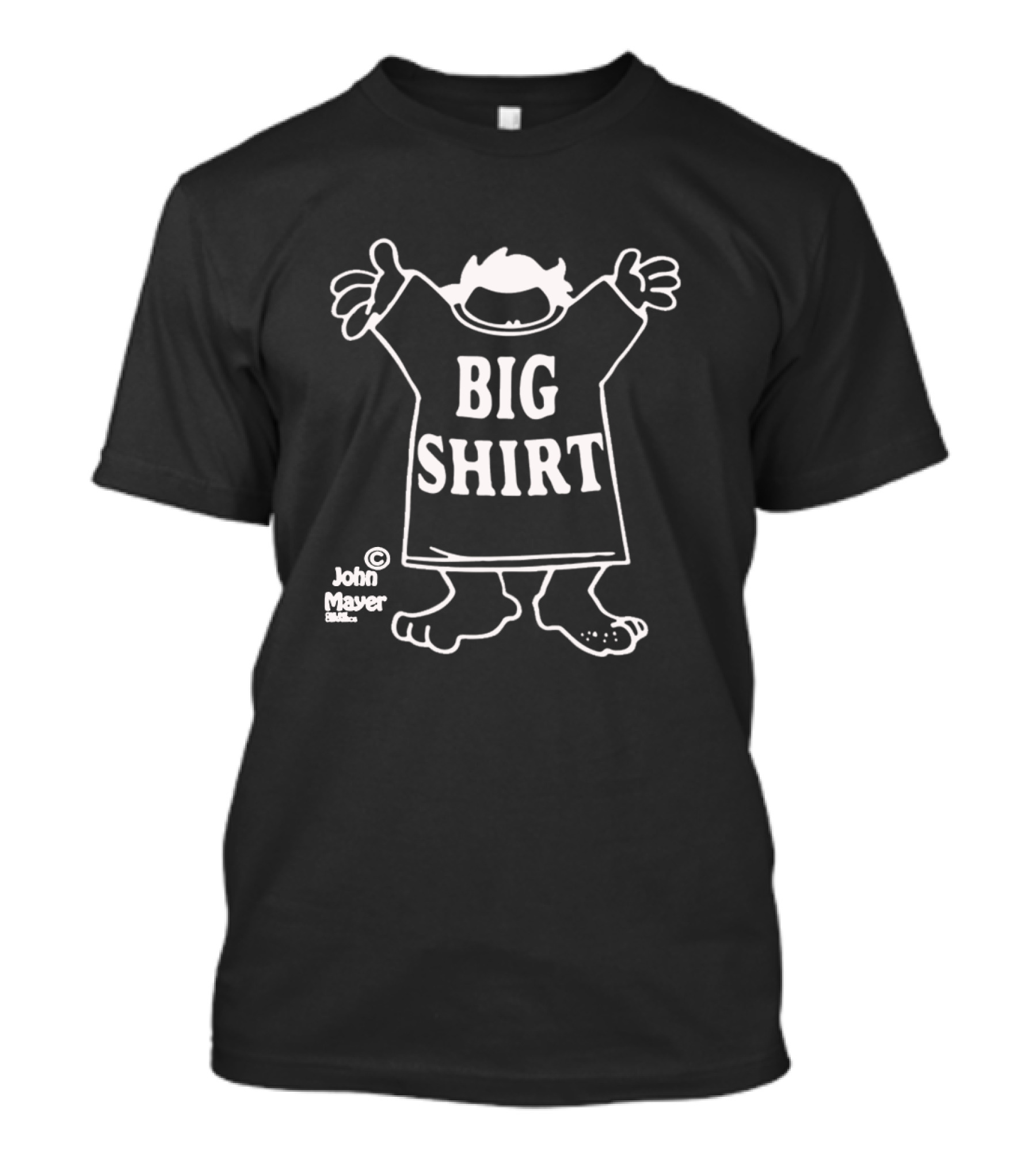 John Mayer Big Shirt Character T-Shirt