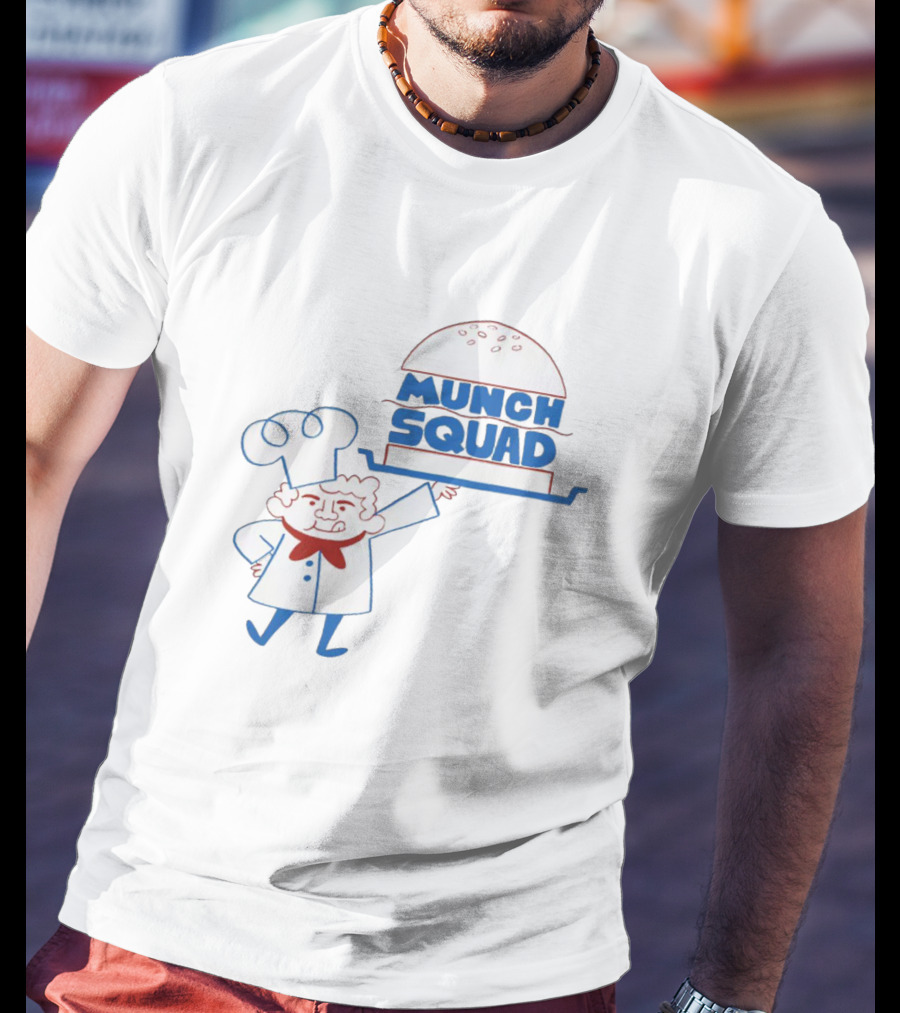 Munch Squad Chef Burger My Brother My Brother And Me Merch T-Shirt