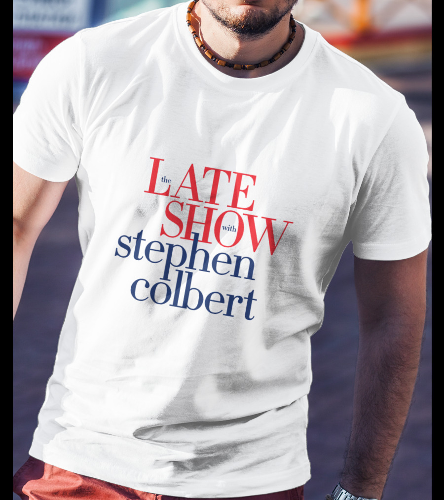 The Late Show With Stephen Colbert Fundraiser T-Shirt