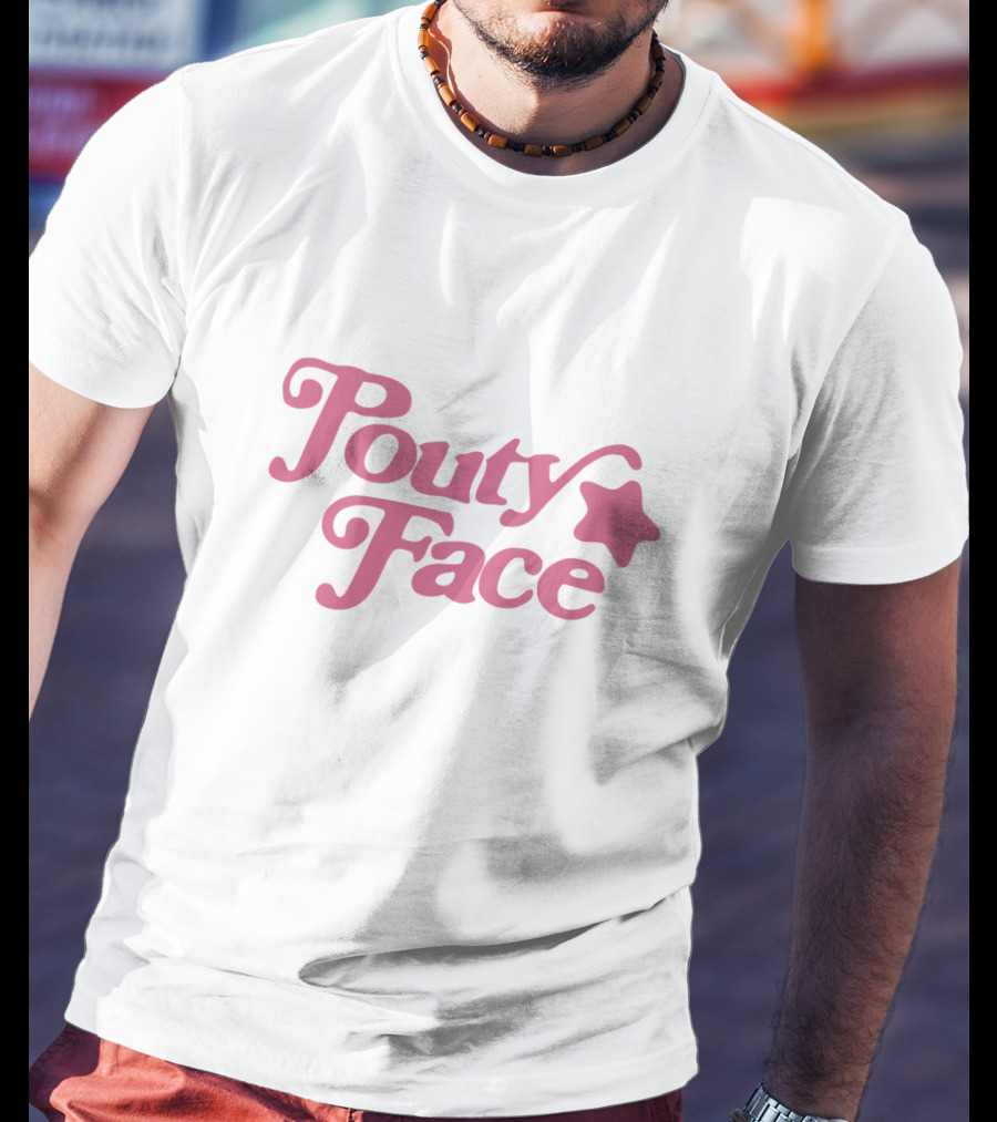 Pouty Face Star Merch T-Shirt