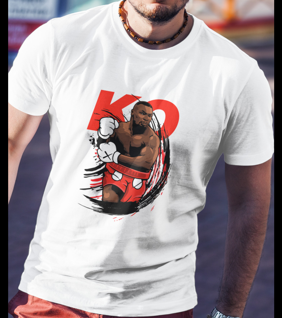 Mike Tyson KO Boxing Legend T-Shirt