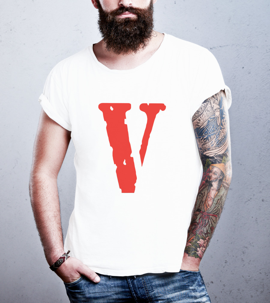 Nav Vlone Red V Icon T-Shirt