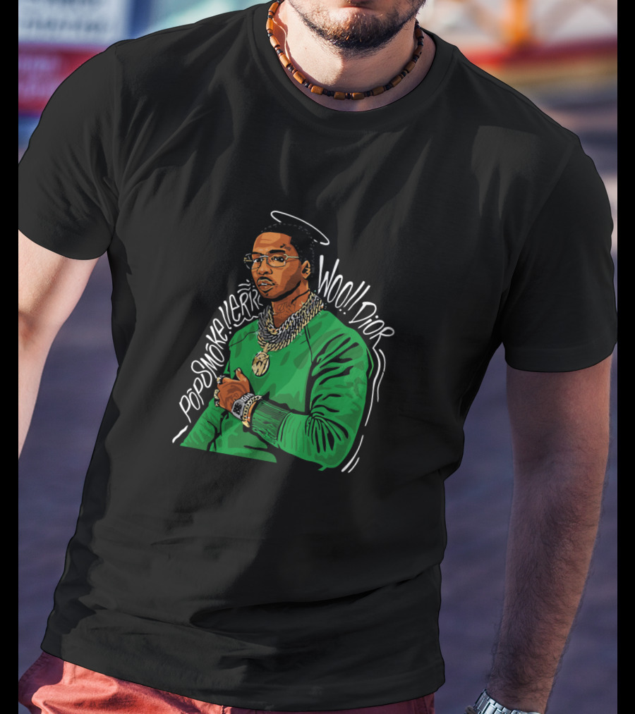 Pop Smoke Flexin' Meet The Woo Vibes T-Shirt