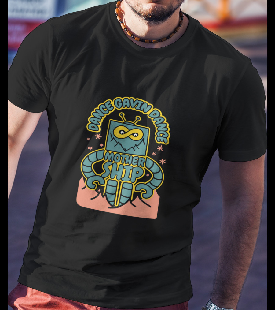 Dance Gavin Dance Mothership Robot T-Shirt