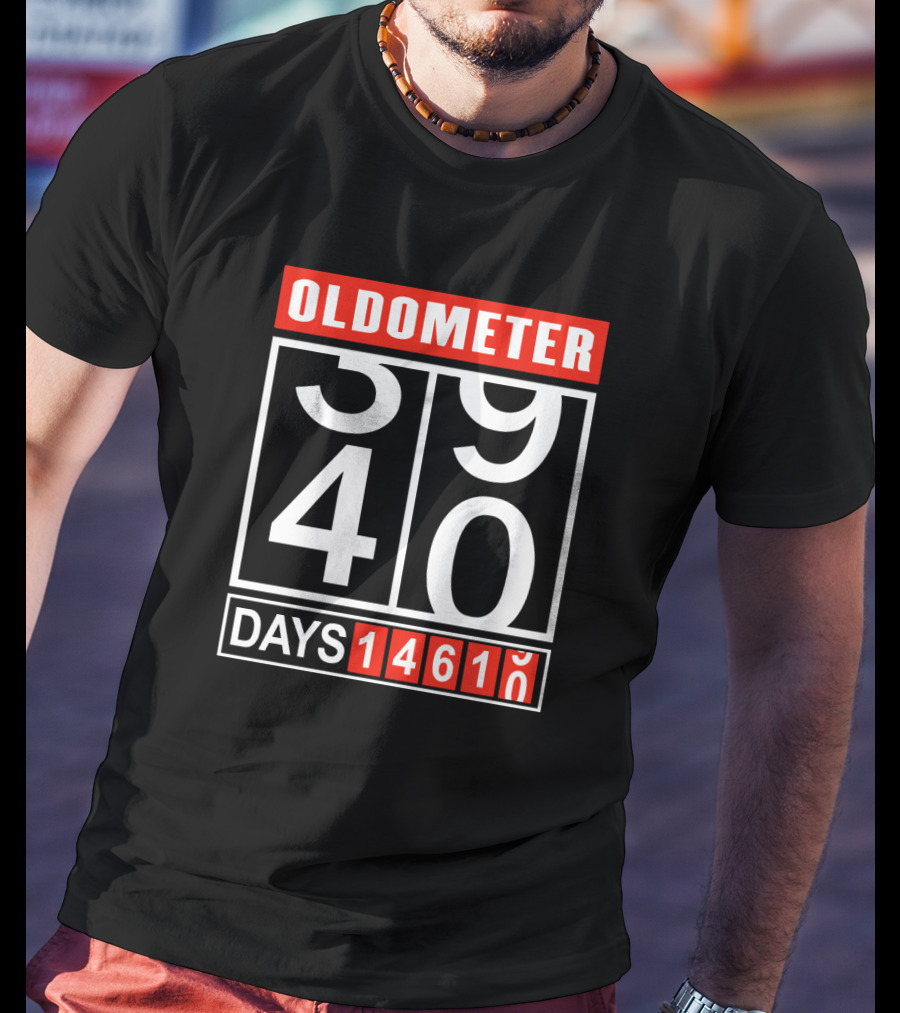 OLDOMETER 39 40 DAYS 14610 T-Shirt