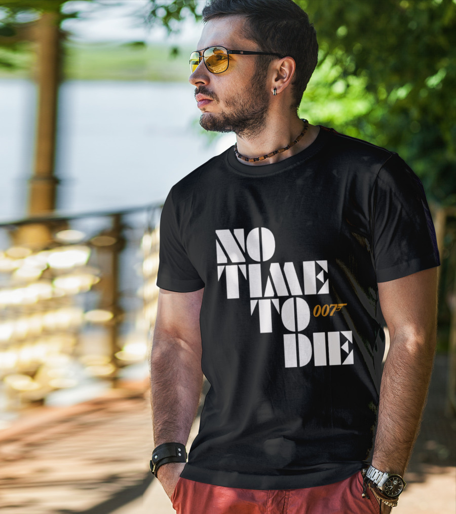 No Time To Die 007 Bond T-Shirt
