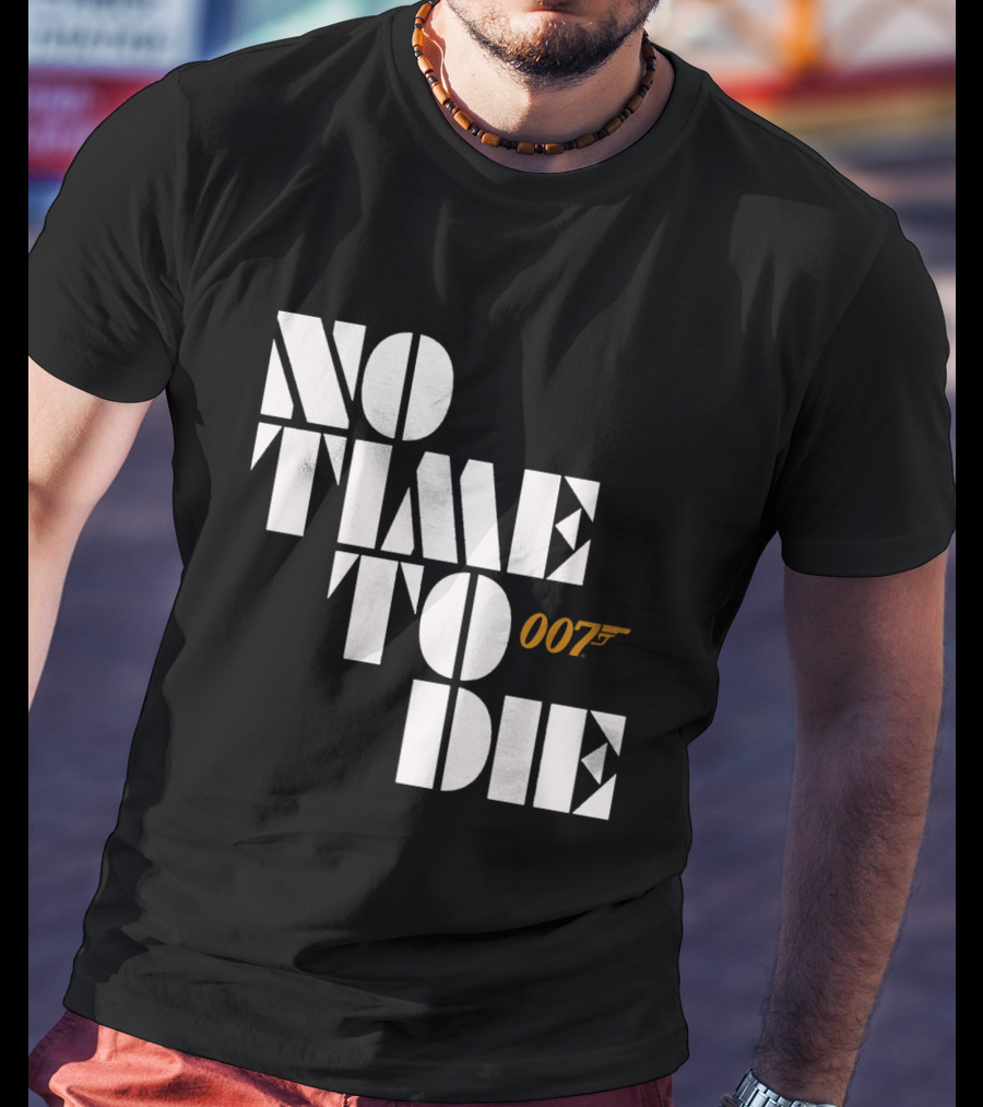 No Time To Die 007 Bond T-Shirt