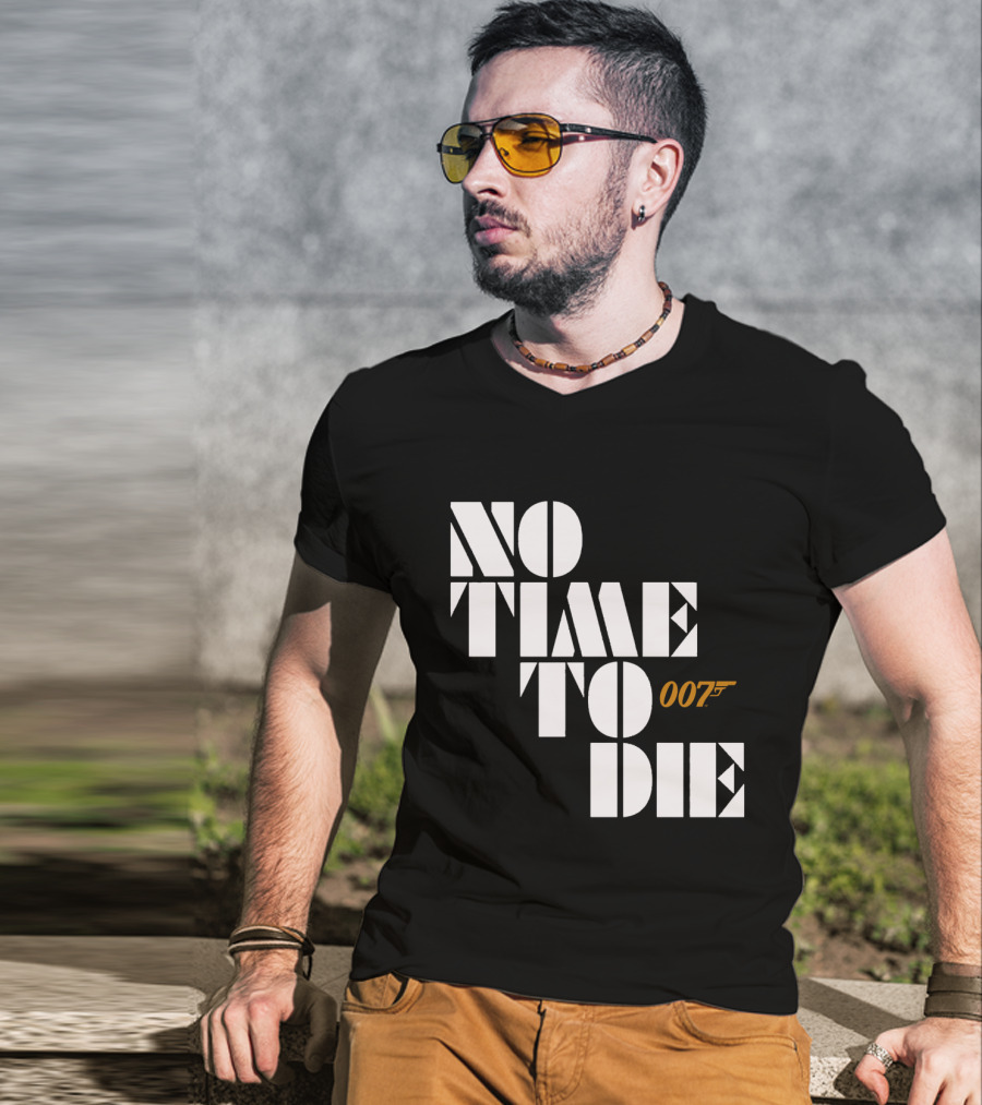 No Time To Die 007 Bond T-Shirt