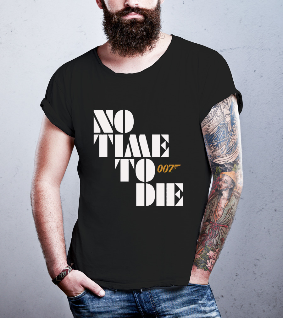 No Time To Die 007 Bond T-Shirt