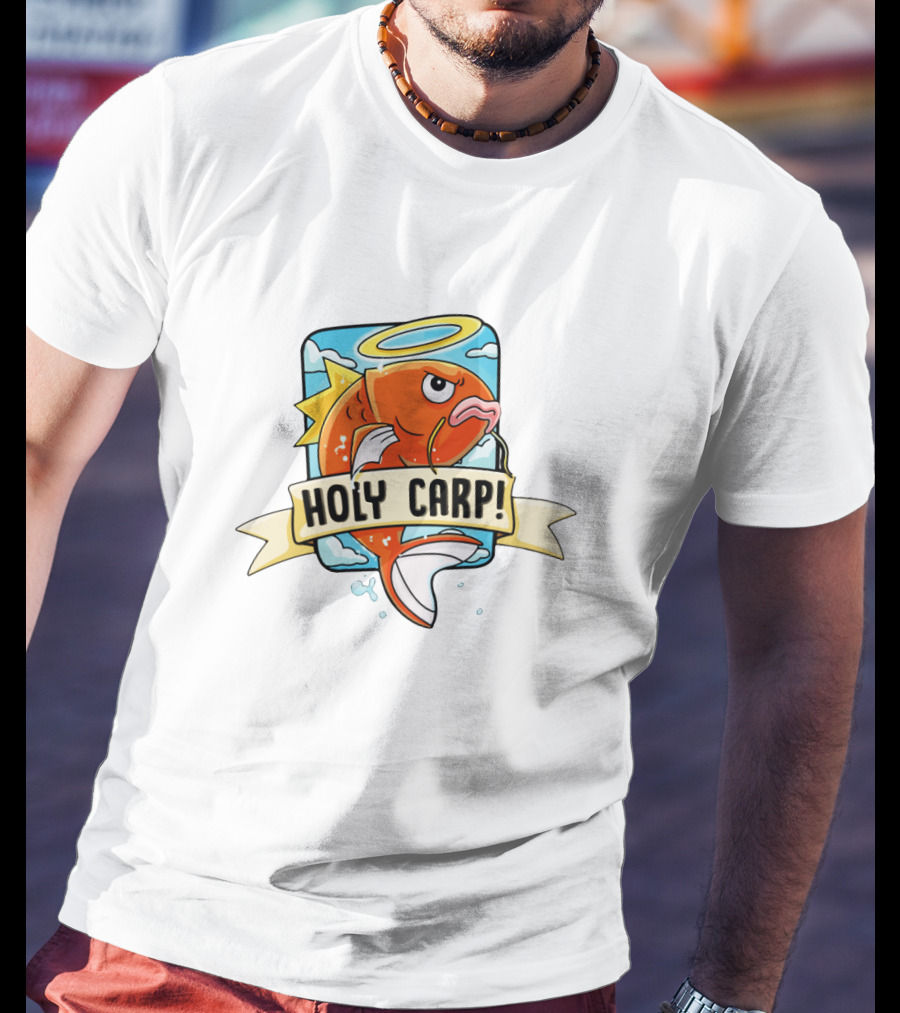 Holy Carp Nerdecrafter Merch T-Shirt