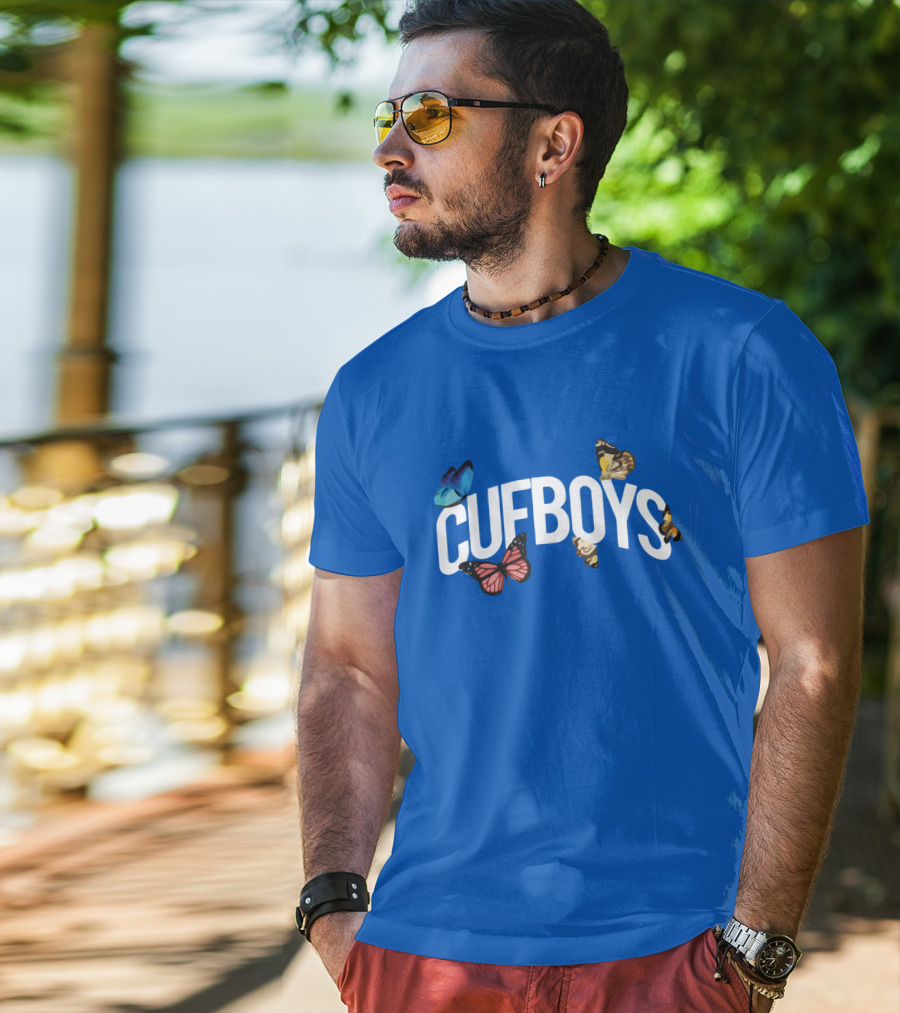 Cufboys Butterfly T-Shirt
