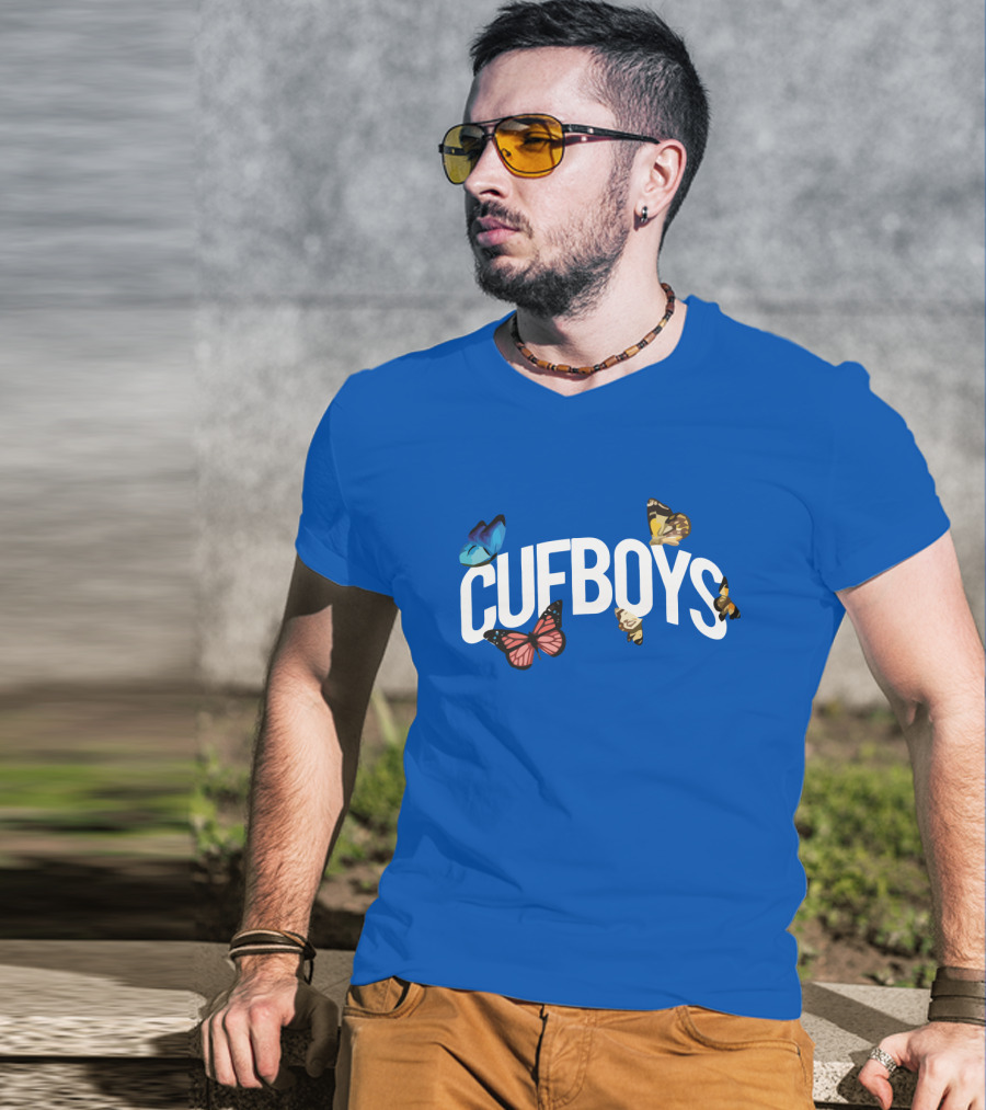 Cufboys Butterfly T-Shirt