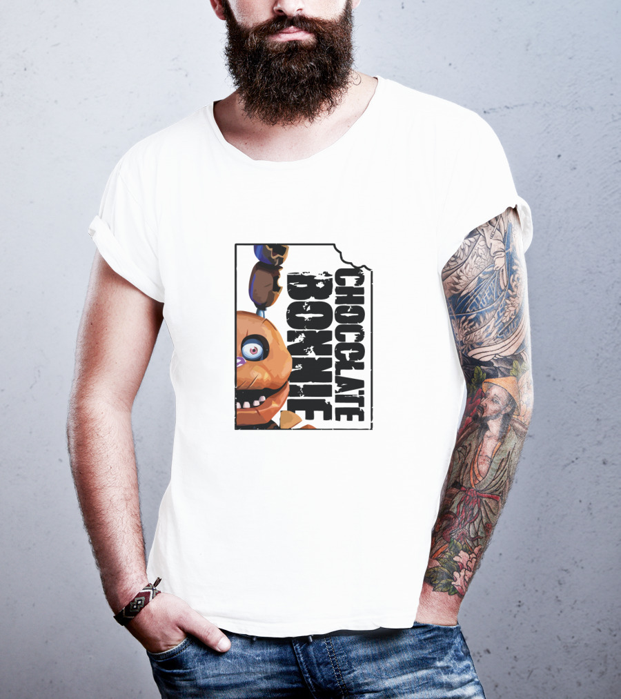Chocolate Bonnie Fnaf AR Merch Store T-Shirt