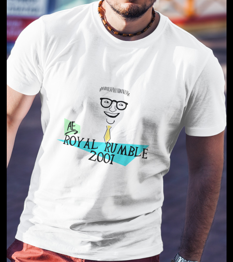 AE Royal Rumble 2001 Drew Carey T-Shirt