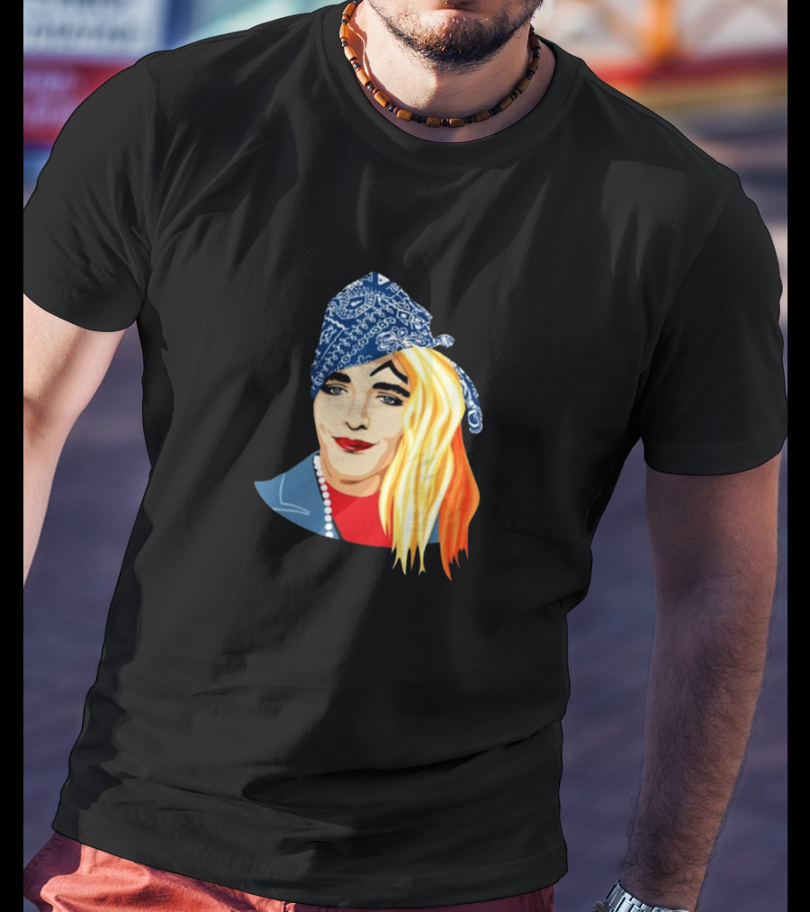 Shanaynay Shane Dawson Blue Bandana Blonde Hair T-Shirt