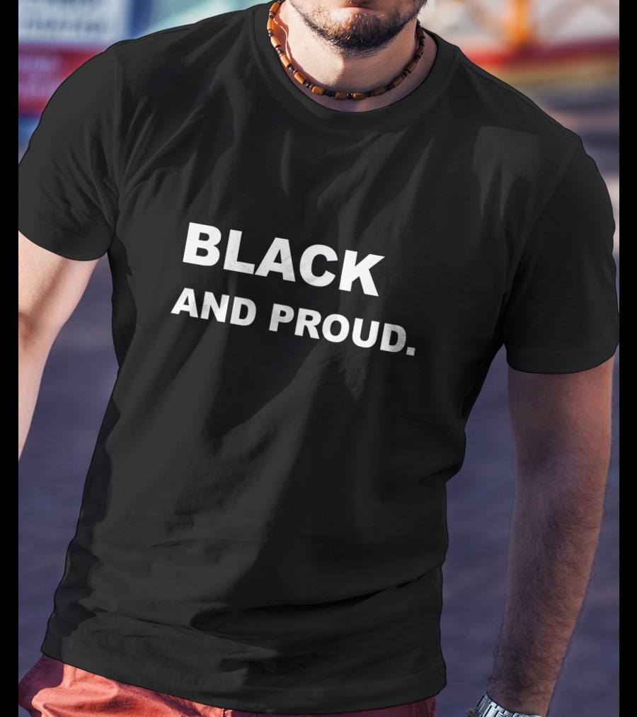 Black And Proud Philadelphia Statement T-Shirt