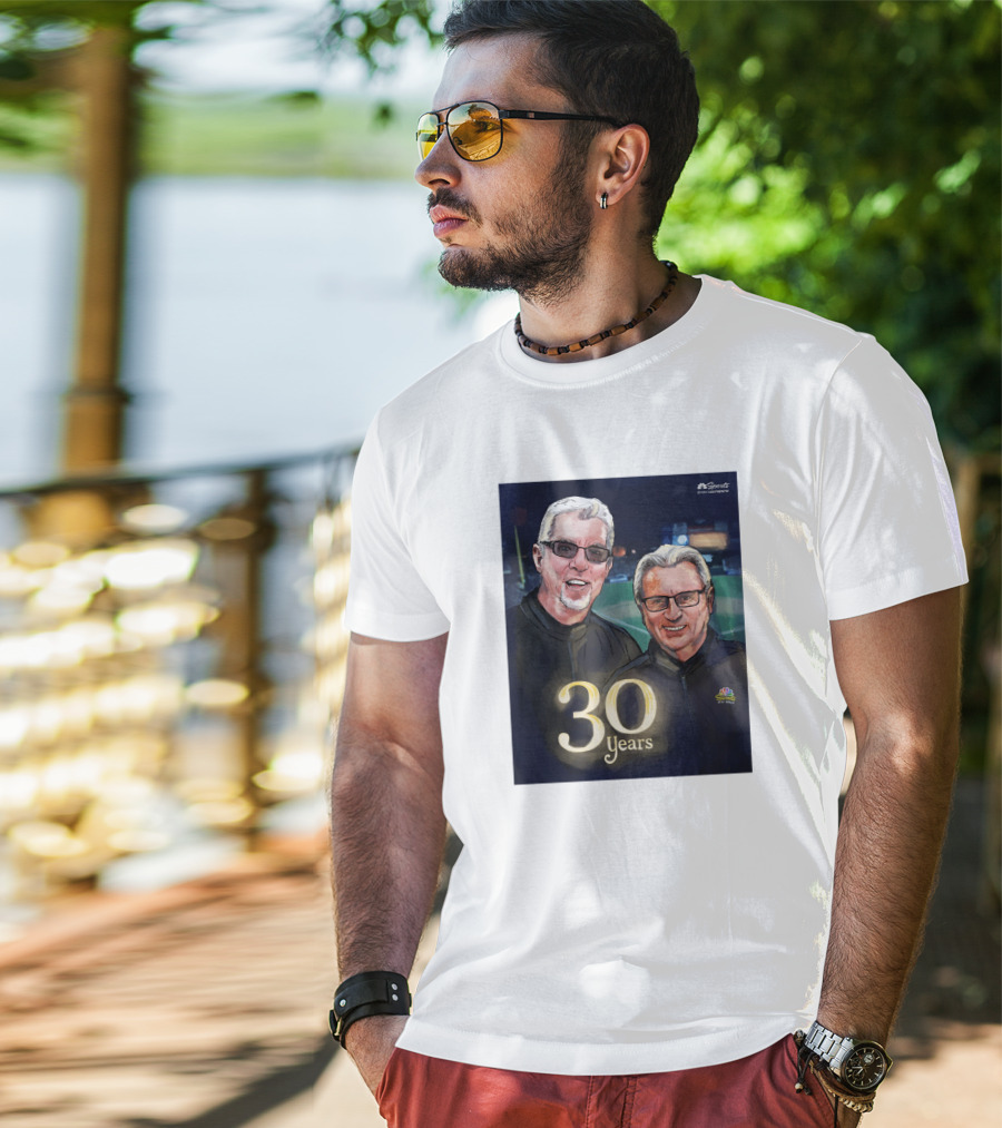 Kruk And Kuip 30 Years NBC Sports Giants Celebrating Broadcasting Legends T-Shirt