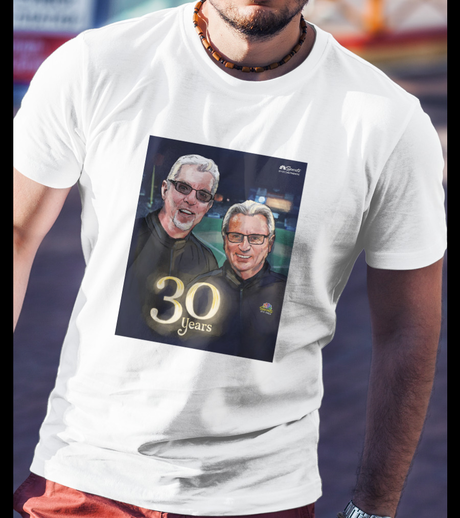 Kruk And Kuip 30 Years NBC Sports Giants Celebrating Broadcasting Legends T-Shirt