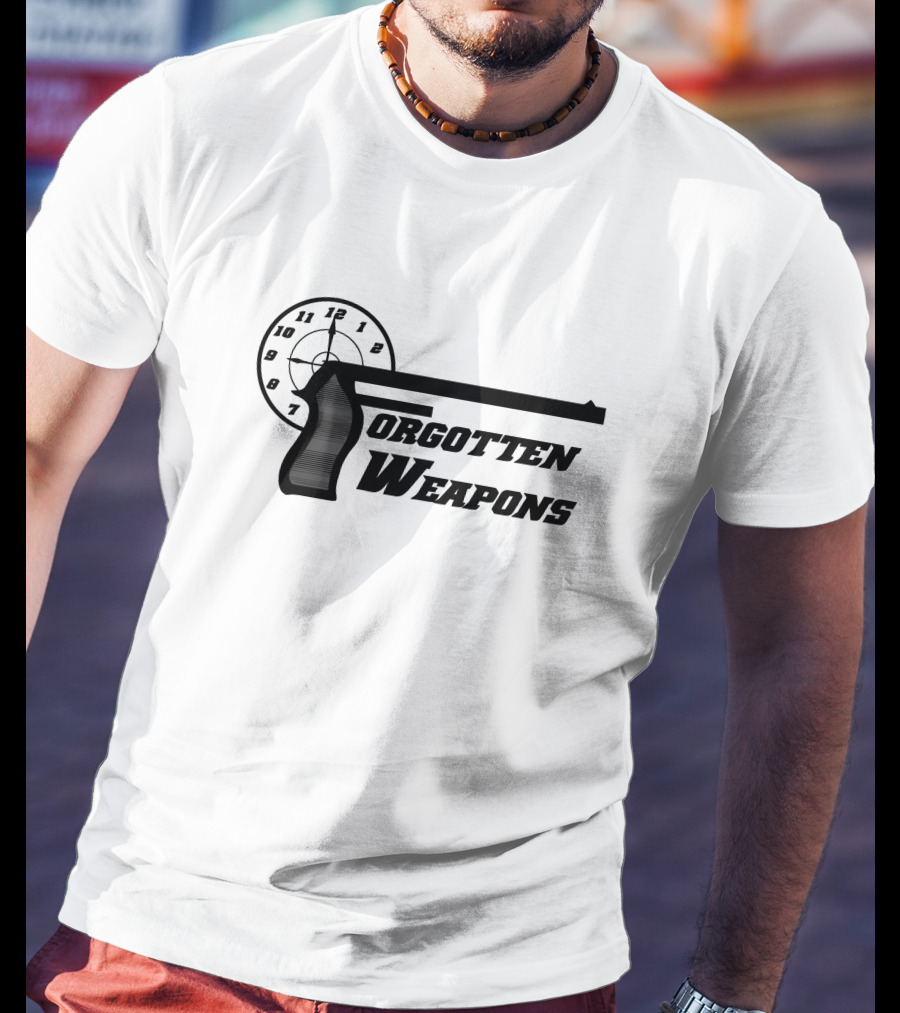Forgotten Weapons Clock Shooting Target T-Shirt