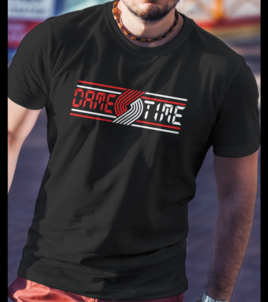 Dame Time Portland Trail Blazers Basketball T-Shirt