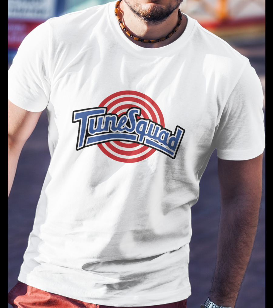 Tune Squad Space Jam Logo Red Circle Iconic T-Shirt