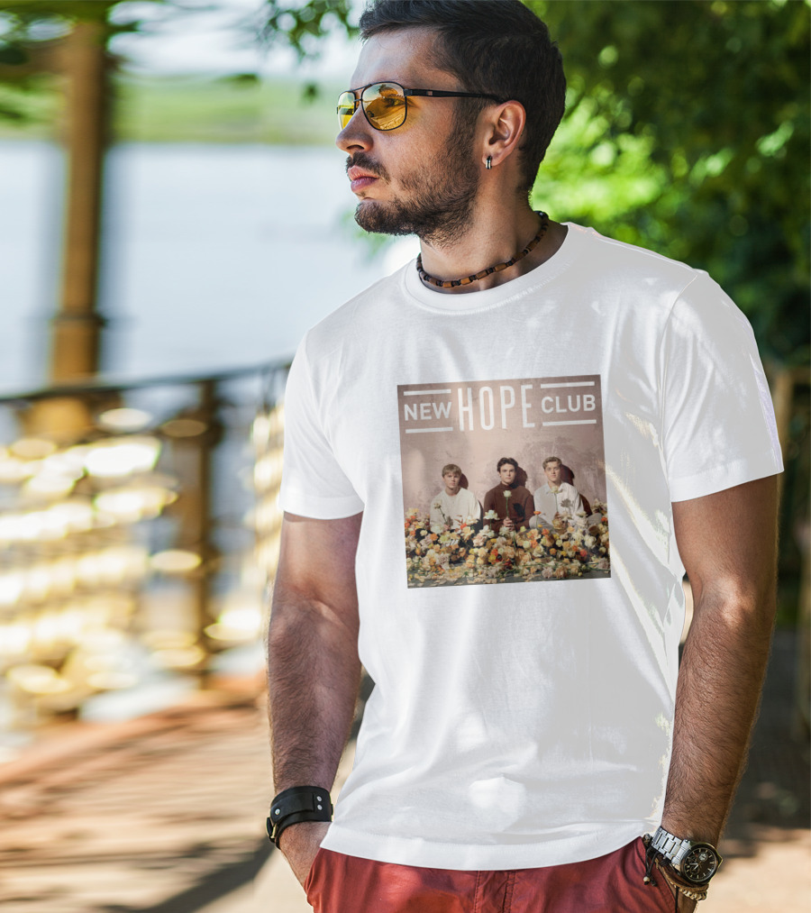 New Hope Club Album Cover Floral T-Shirt