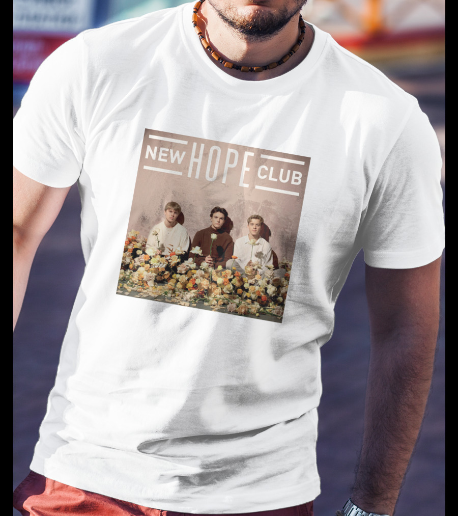 New Hope Club Album Cover Floral T-Shirt