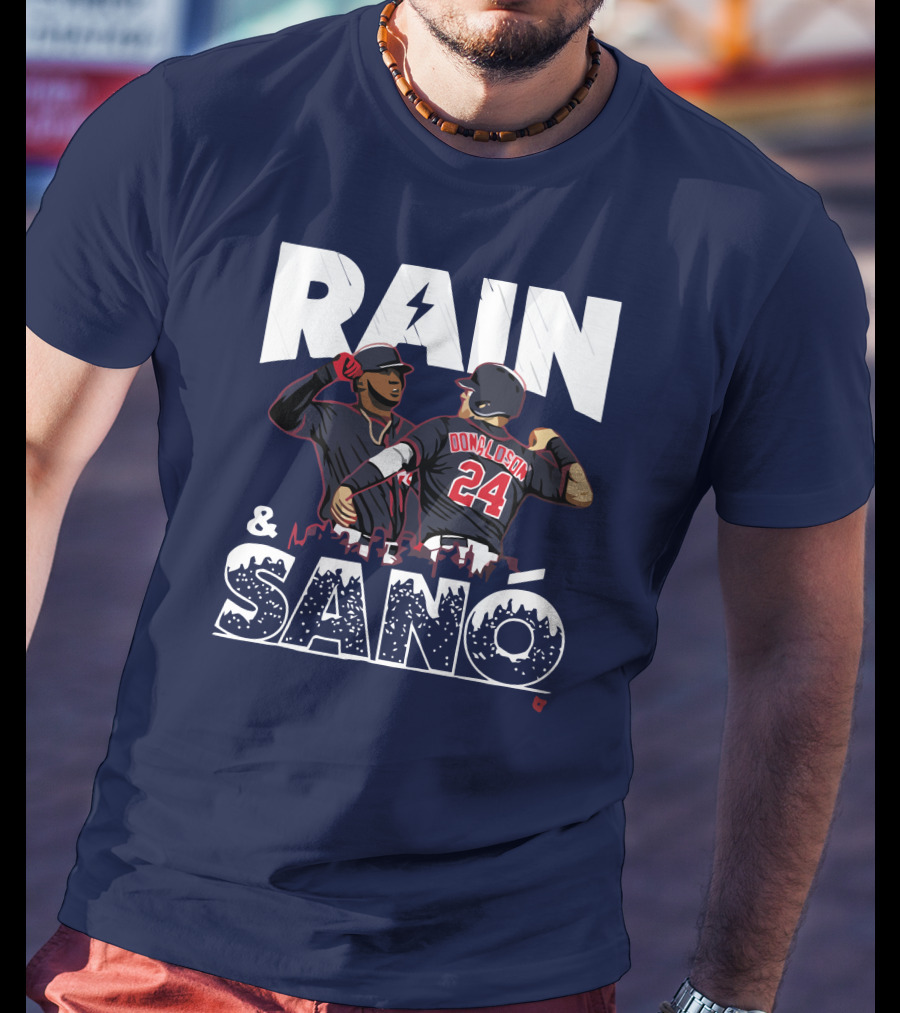 RAIN AND SANO BASEBALL DONALDSON 24 T-Shirt