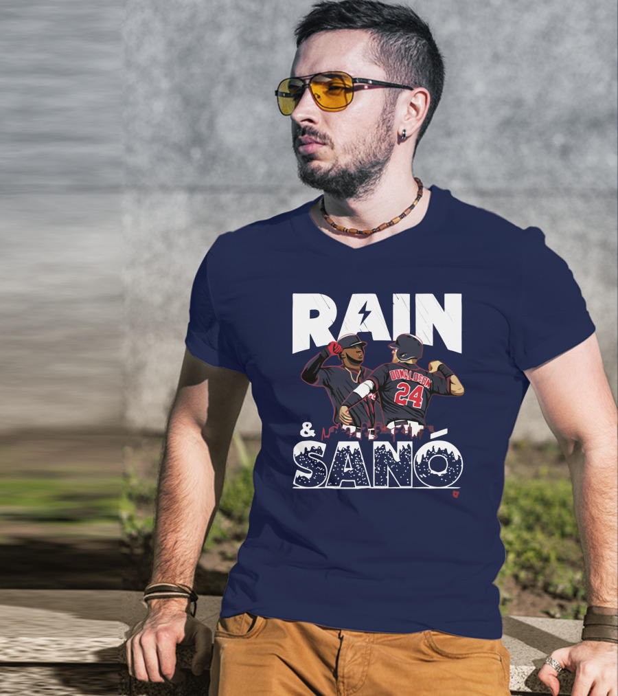 RAIN AND SANO BASEBALL DONALDSON 24 T-Shirt