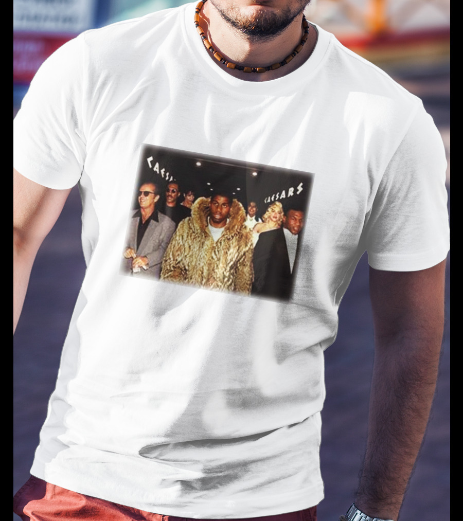 Caesars Barstool Entourage Fur Coat Entrance T-Shirt