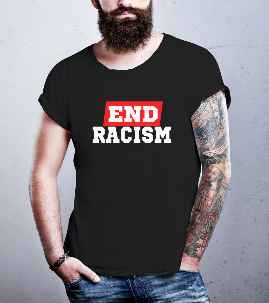 NFL End Racism Stop Racism Movement T-Shirt