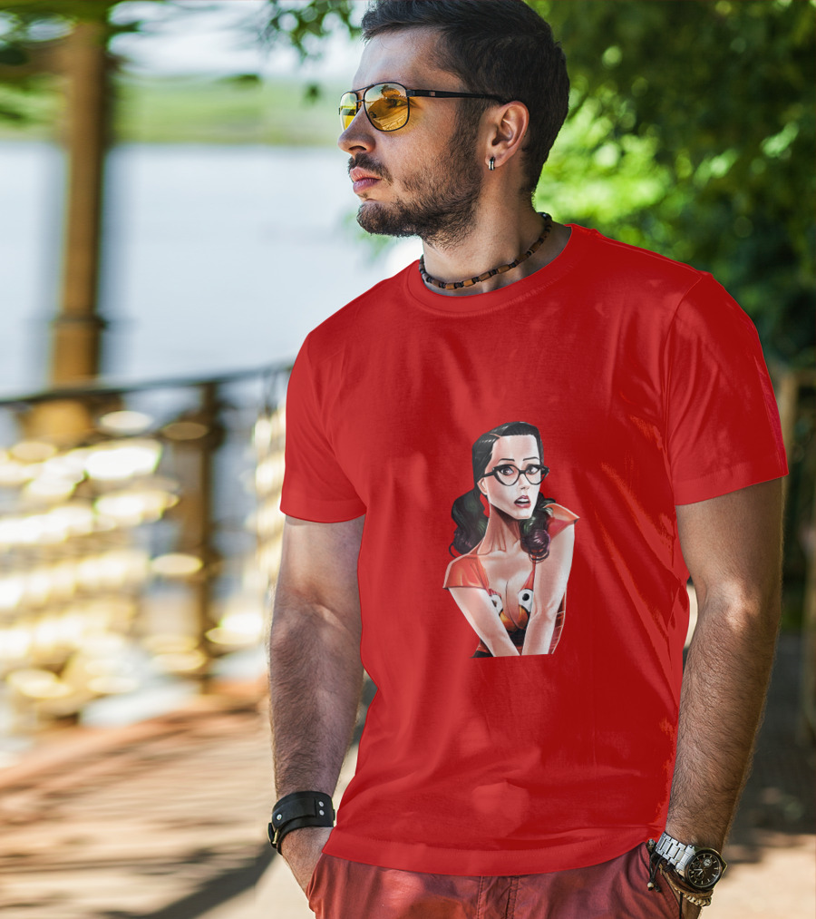 Katy Perry Elmo Dress Pop T-Shirt