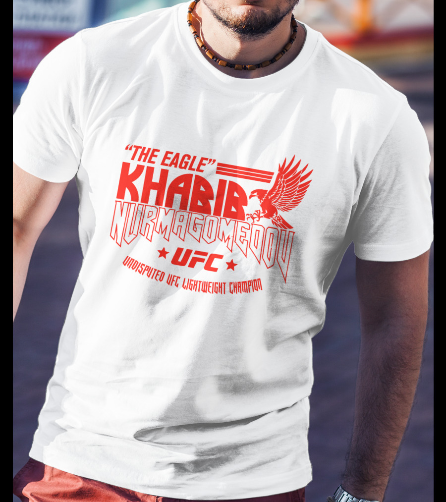 The Eagle Khabib Nurmagomedov UFC Undisputed Lightweight Champion T-Shirt