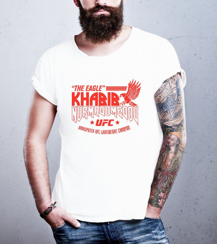 The Eagle Khabib Nurmagomedov UFC Undisputed Lightweight Champion T-Shirt