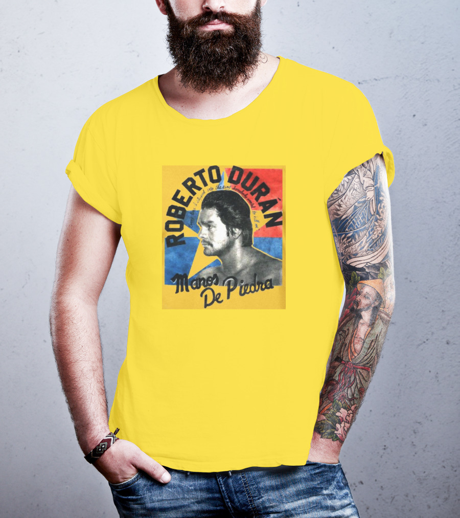Roberto Durán Manos De Piedra Retro Boxing Legend Classic T-Shirt