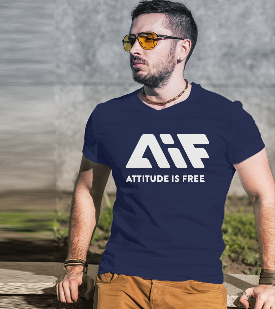 Aif Attitude Is Free T-Shirt