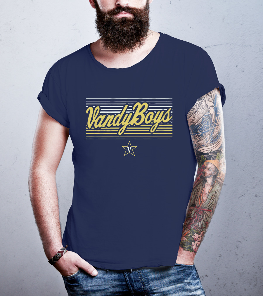 VandyBoys Vanderbilt Baseball Vandy Star T-Shirt