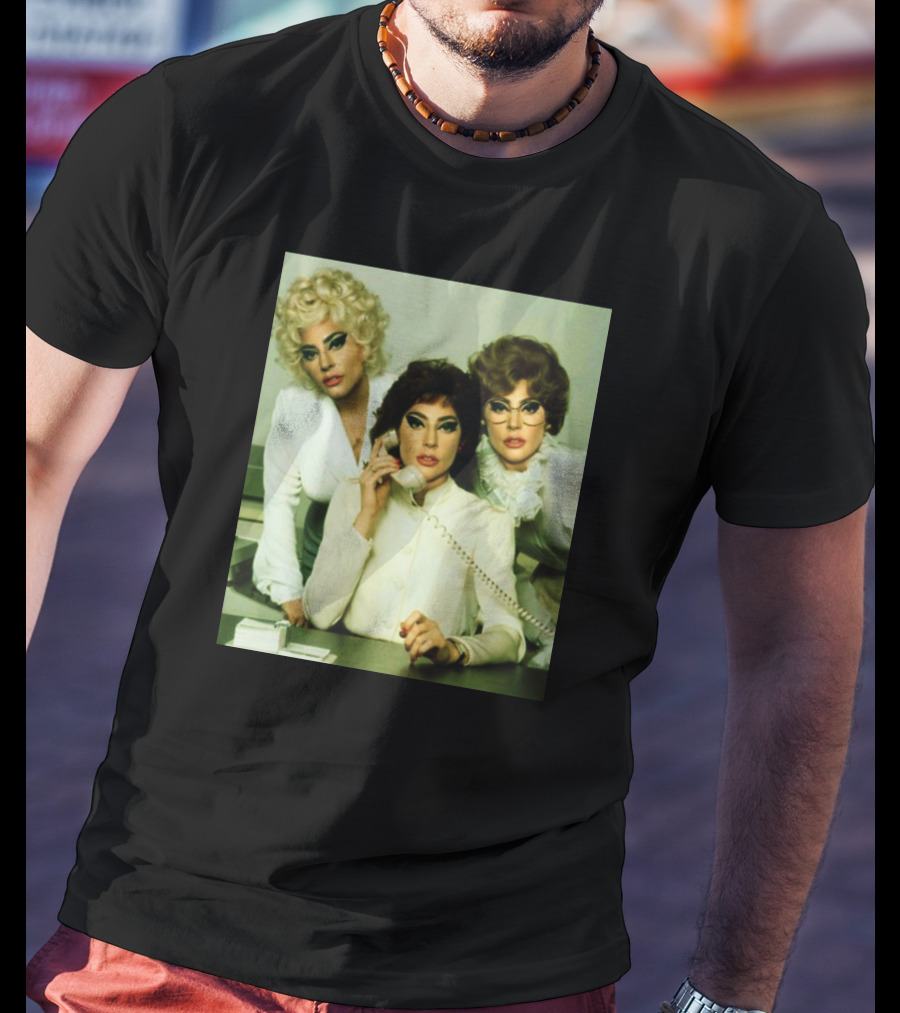 Ronald Mcdonkey Merch Gaga 9To5 Retro Trio Office Vibe T-Shirt