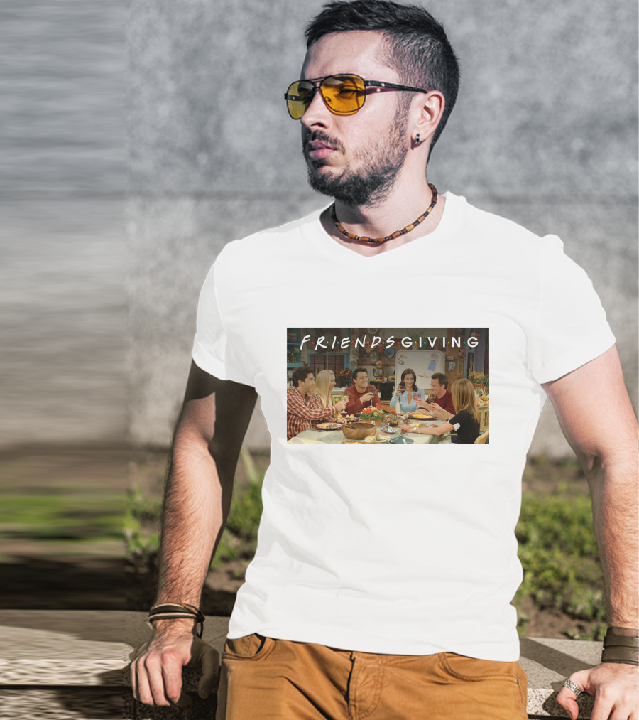 FRIENDSGIVING Friends Sitting At A Table T-Shirt