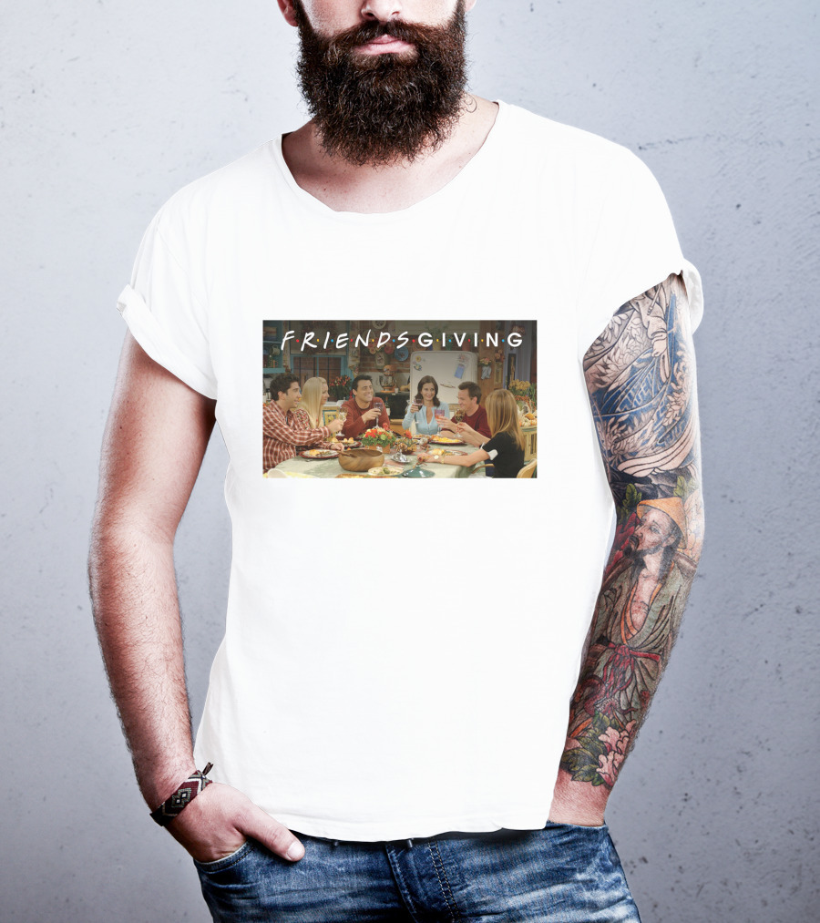 FRIENDSGIVING Friends Sitting At A Table T-Shirt