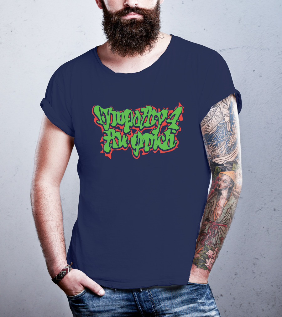 Sympathy 4 The Grinch Graffiti Style Christmas Mood T-Shirt