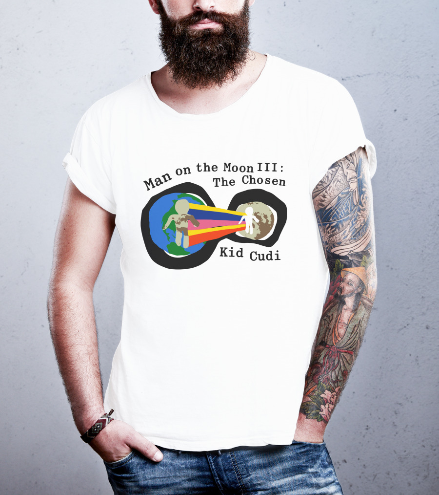 Man On The Moon III: The Chosen Kid Cudi CPFM For MOTM III Heaven On Earth T-Shirt