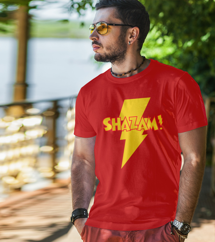 Rachel Zegler Shazam Lightning Bolt T-Shirt