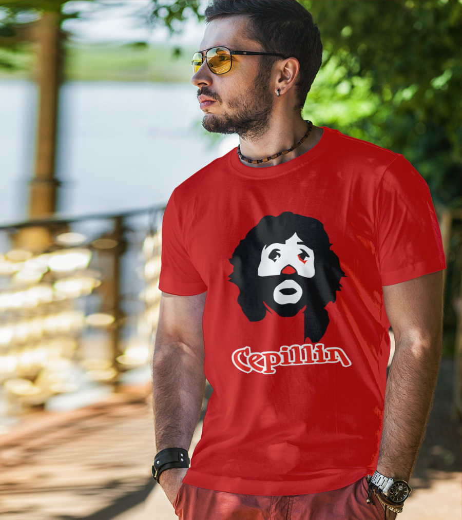 Cepillin Comediante Payaso Silhouette T-Shirt