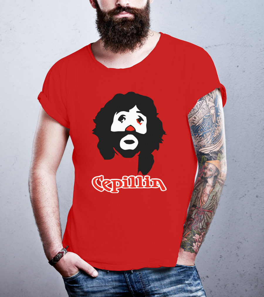 Cepillin Comediante Payaso Silhouette T-Shirt