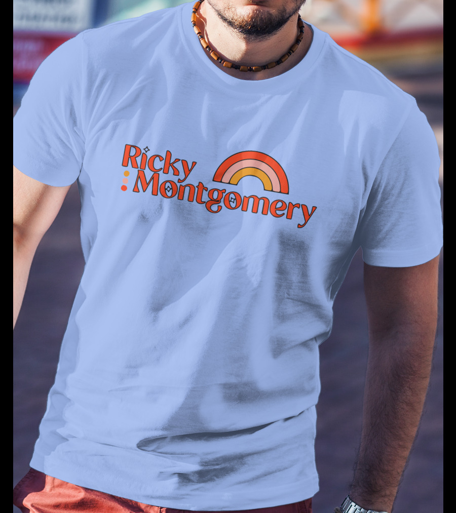 Ricky Montgomery Retro Rainbow T-Shirt